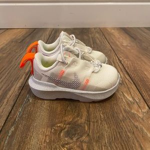 Nike Toddler Crater Impact Summit White, Grey Fog | Size 4c